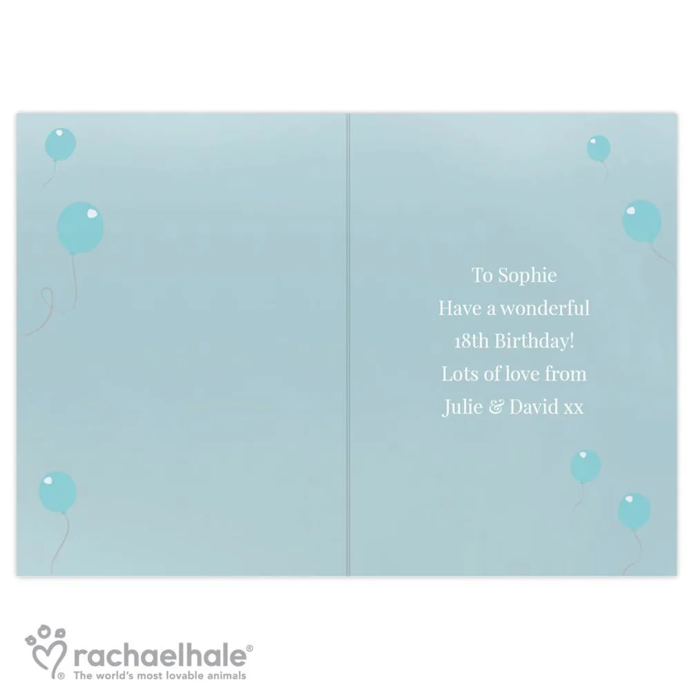 Personalised Rachael Hale Party 'Til You Drop Card Extra Image 1
