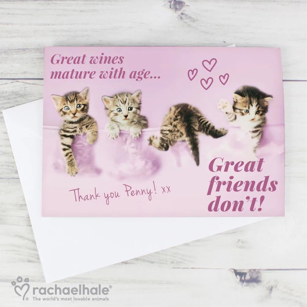 Personalised Rachael Hale Great Friends Card Extra Image 2
