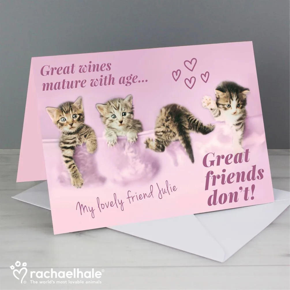 Personalised Rachael Hale Great Friends Card Extra Image 3