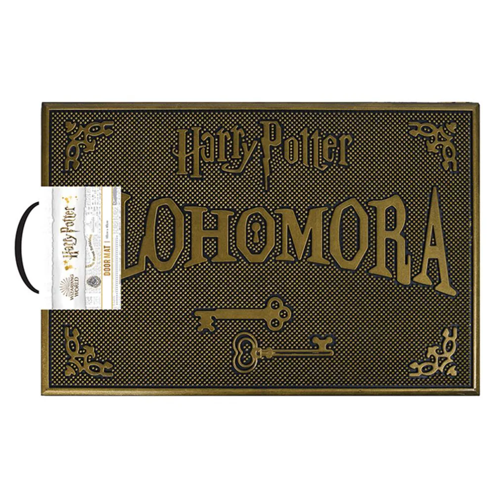 Harry Potter Alohamora Rubber Doormat Extra Image 1