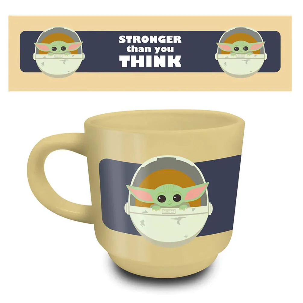 Star Wars The Mandalorian Stronger Stackable Mugs Set Extra Image 2