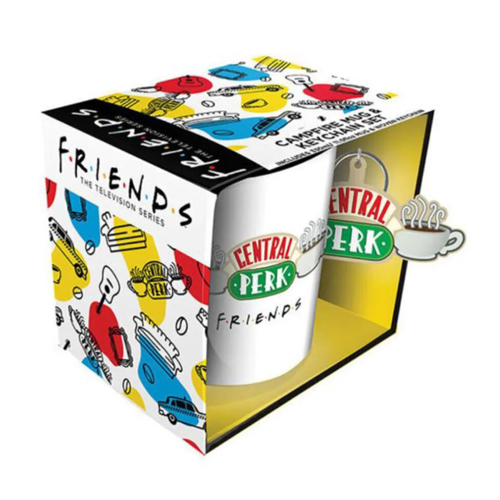 Friends Central Perk Campfire Mug & Keyring Gift Set Extra Image 1