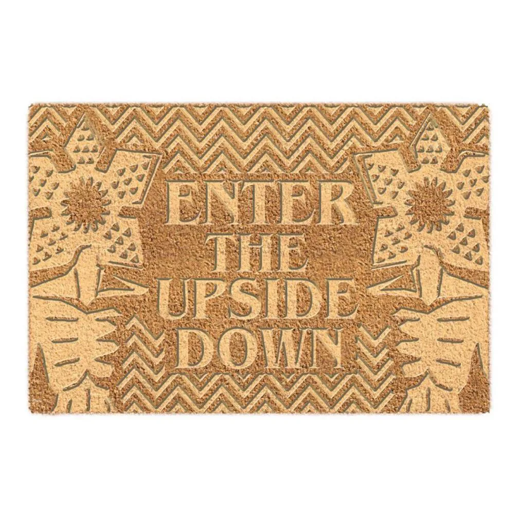 Stranger Things Enter the Upside Down Embossed Doormat Extra Image 1