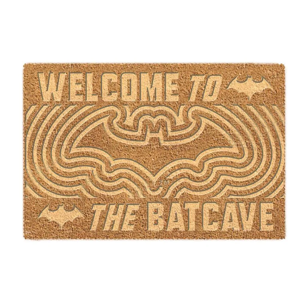 Batman Welcome To The Batcave Embossed Doormat Extra Image 1