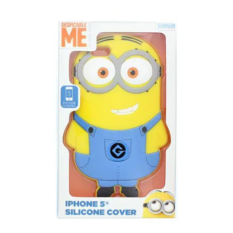 Minions Silicone iPhone 5/5s Case Extra Image 1