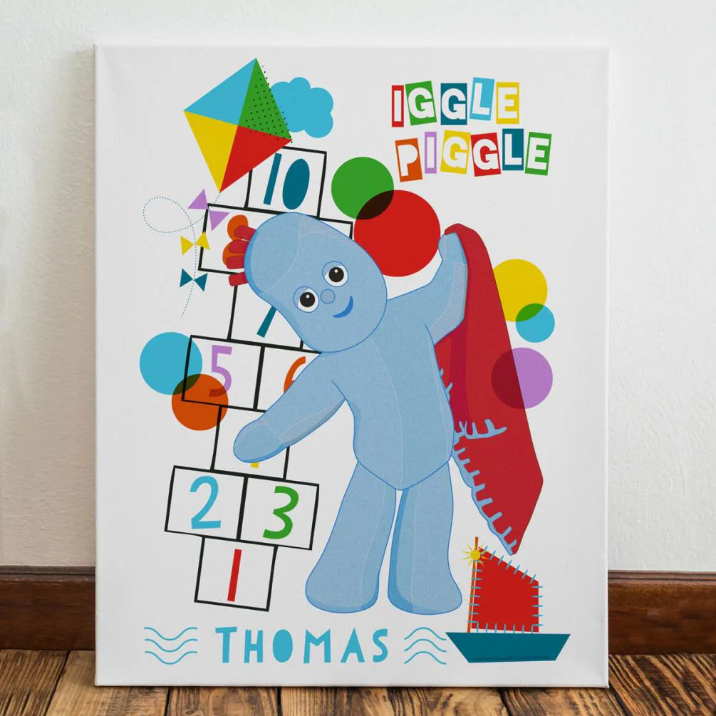 Personalised In The Night Garden Igglepiggle Canvas Extra Image 1