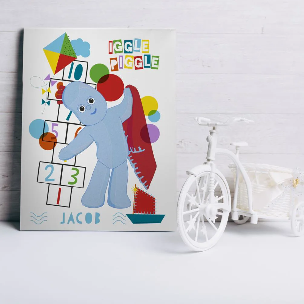 Personalised In The Night Garden Igglepiggle Canvas Extra Image 3