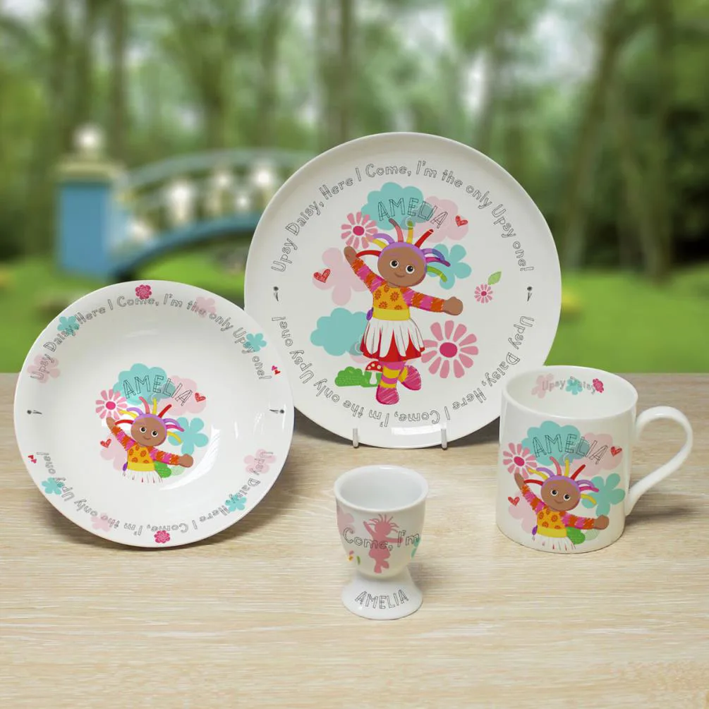 Personalised Upsy Daisy Breakfast Set Extra Image 3