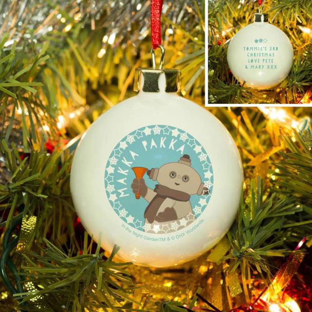 Personalised In The Night Garden Upsy Daisy Snowtime Bauble Extra Image 1