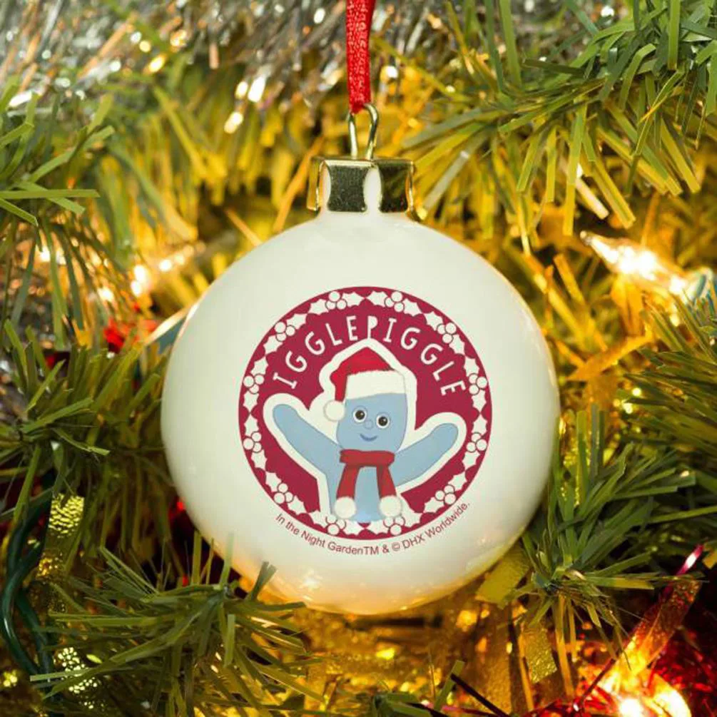 Personalised In The Night Garden Igglepiggle Snowtime Bauble Extra Image 2