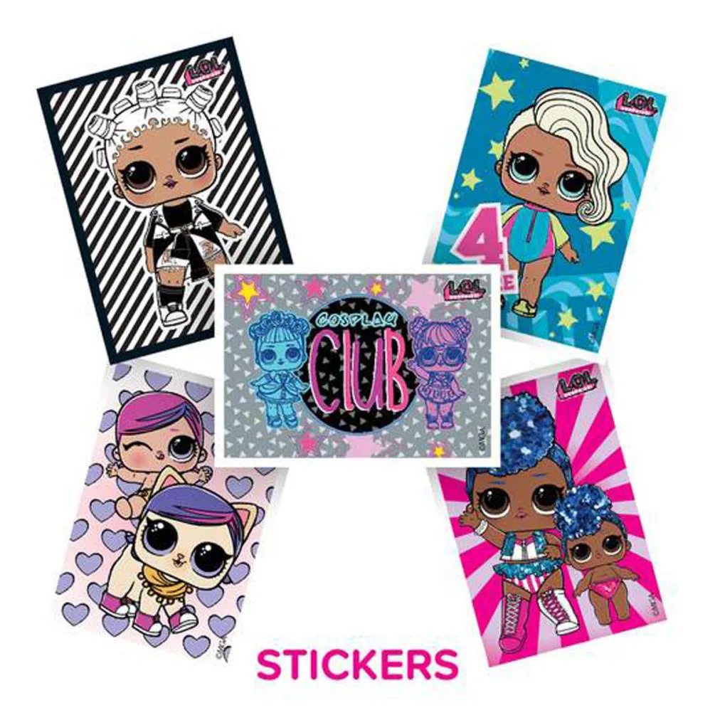 LOL Surprise Sticker & Trading Cards Pack Extra Image 2