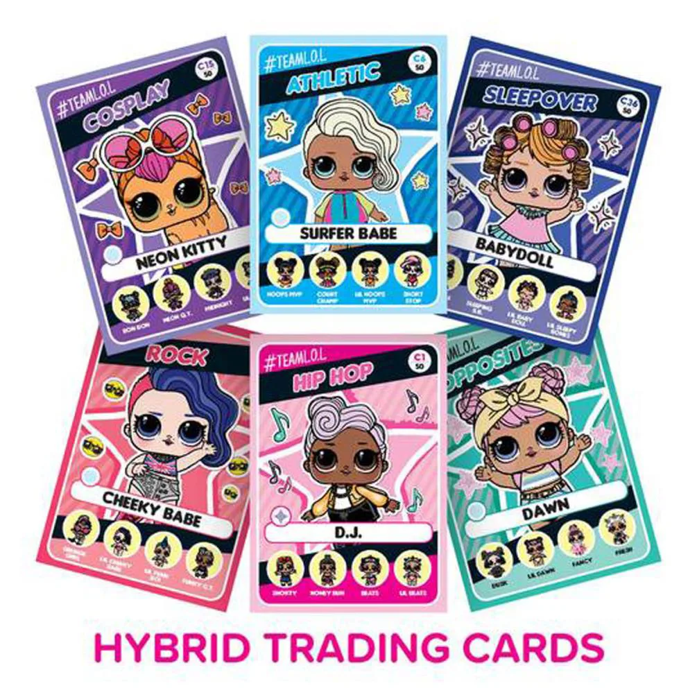 LOL Surprise Sticker & Trading Cards Pack Extra Image 3