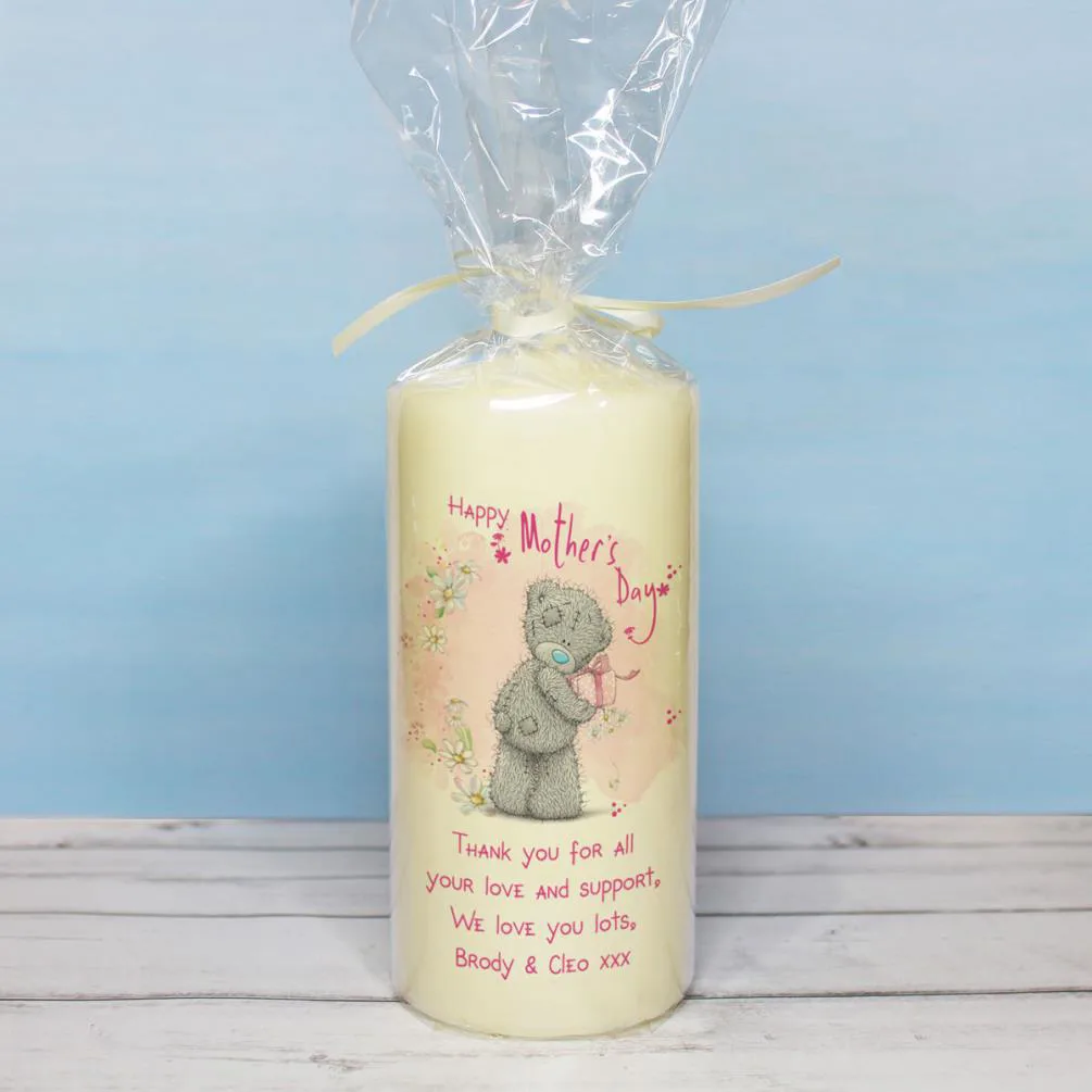 Personalised Me to You Mother’s Day Pillar Candle Extra Image 1