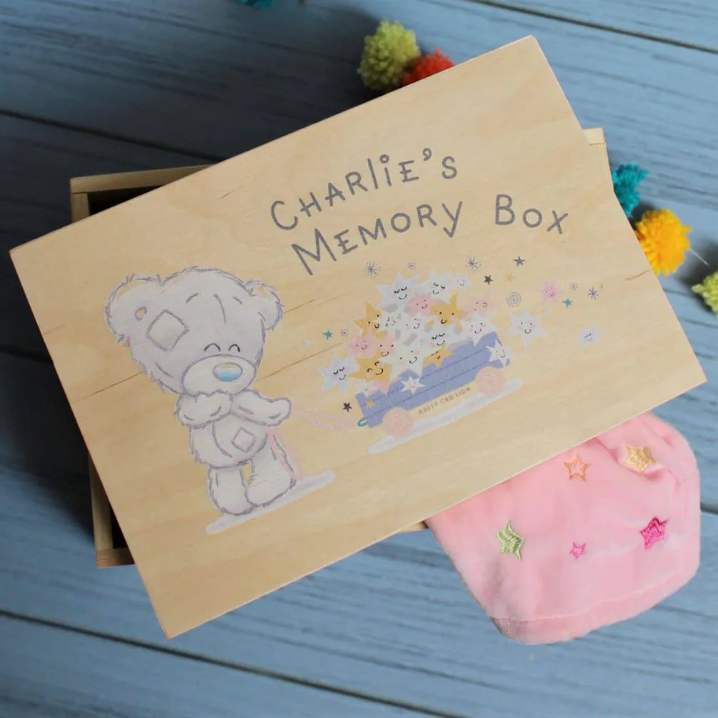 Personalised Tiny Tatty Teddy Sweet Dreams Memory Box Extra Image 1