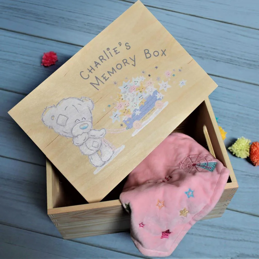 Personalised Tiny Tatty Teddy Sweet Dreams Memory Box Extra Image 2