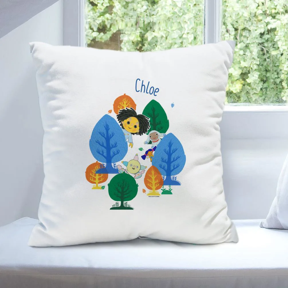 Personalised Moon and Me Forest Cushion Extra Image 1
