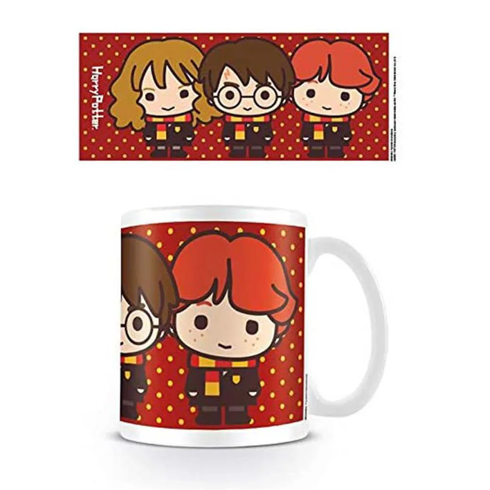 Harry Potter Chibi Harry Ron & Hermione Mug Extra Image 1