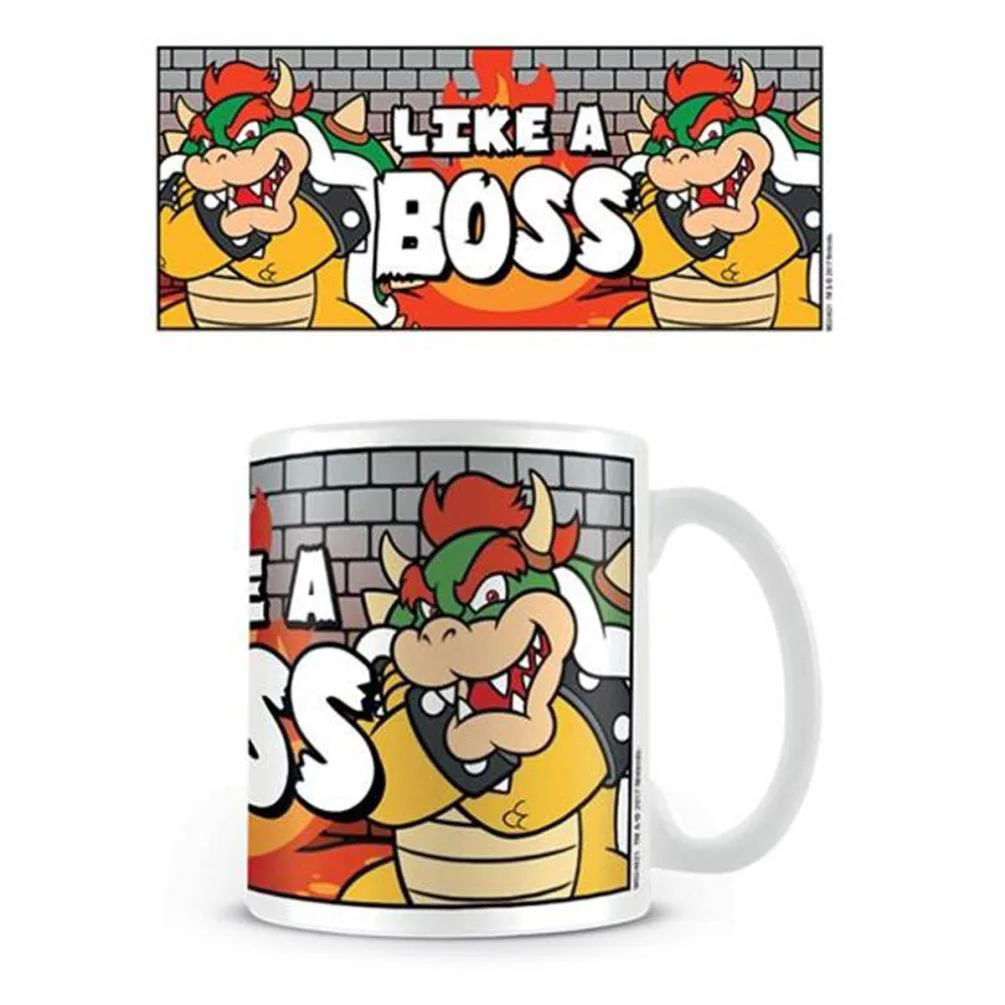 Super Mario Like A Boss Bowser Coffee Mug Extra Image 1