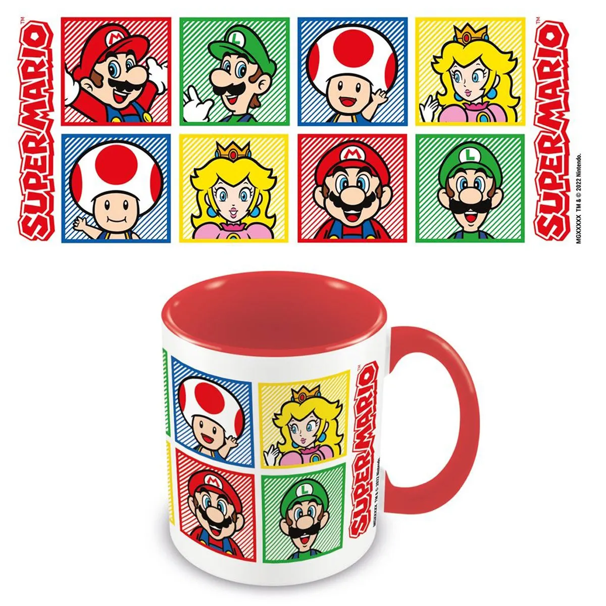 Super Mario Bros Characters Mug Extra Image 1