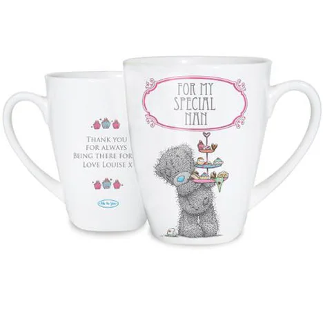 Personalised Me To You Bear Cupcake Latte Mug Extra Image 3