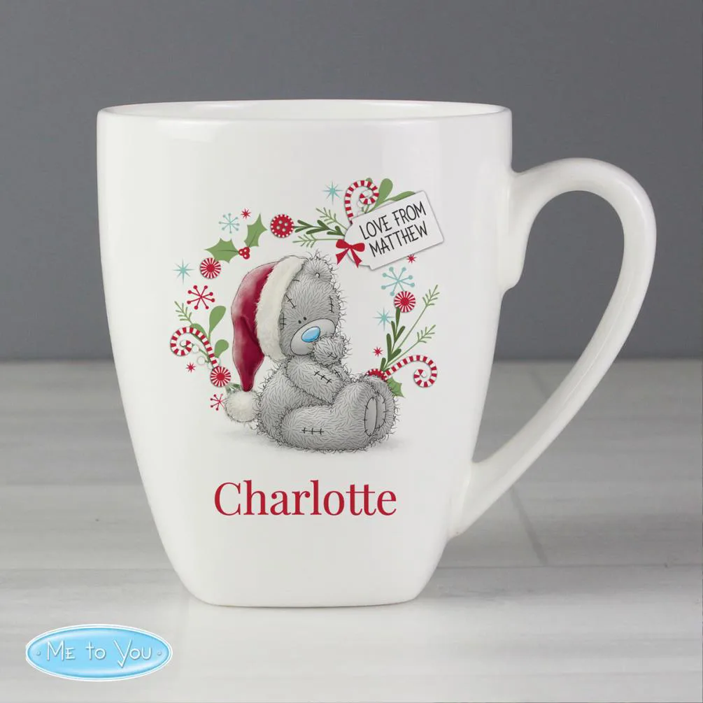 Personalised Me to You Bear Christmas Latte Mug Extra Image 3
