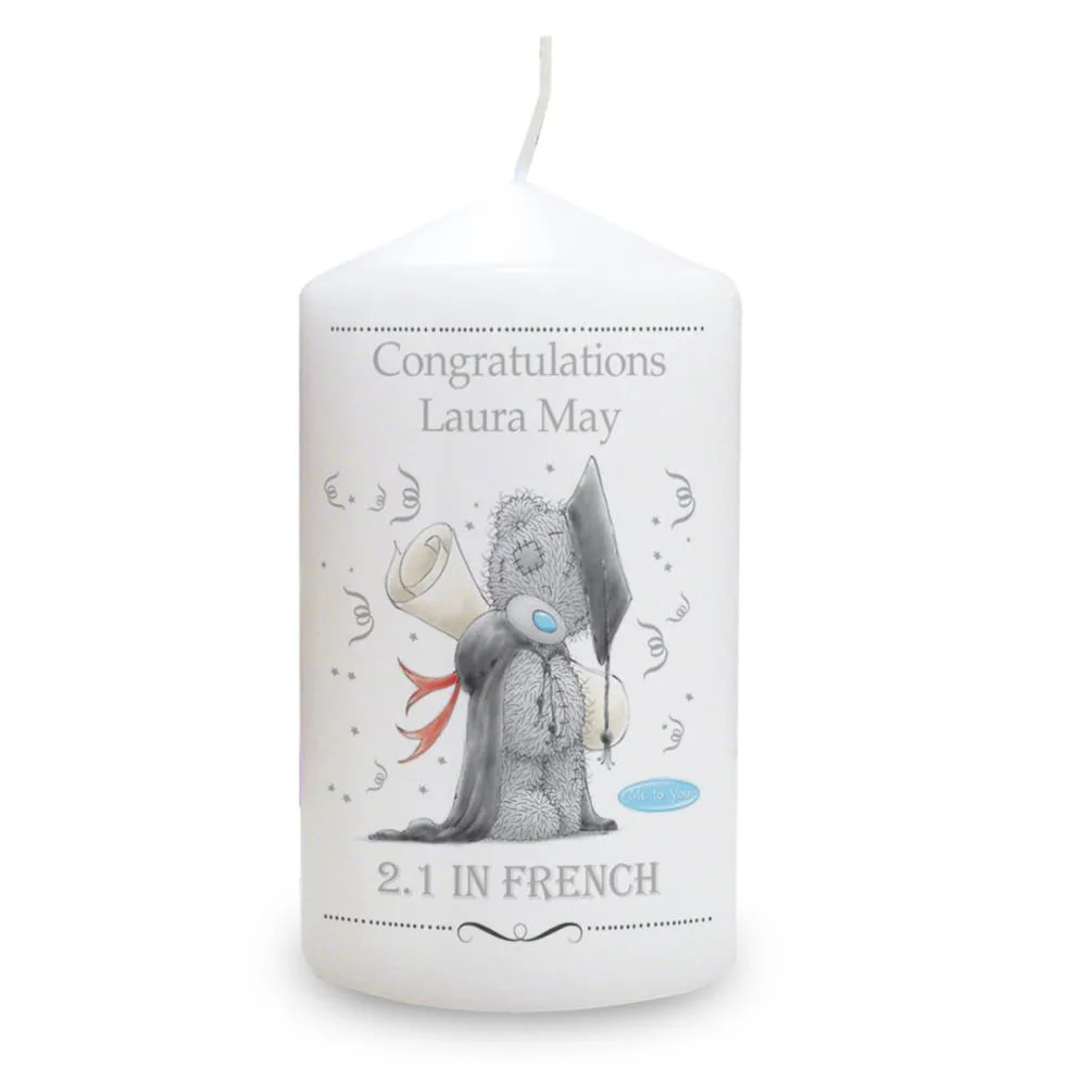 Personalised Me to You Bear Graduation Candle Extra Image 1