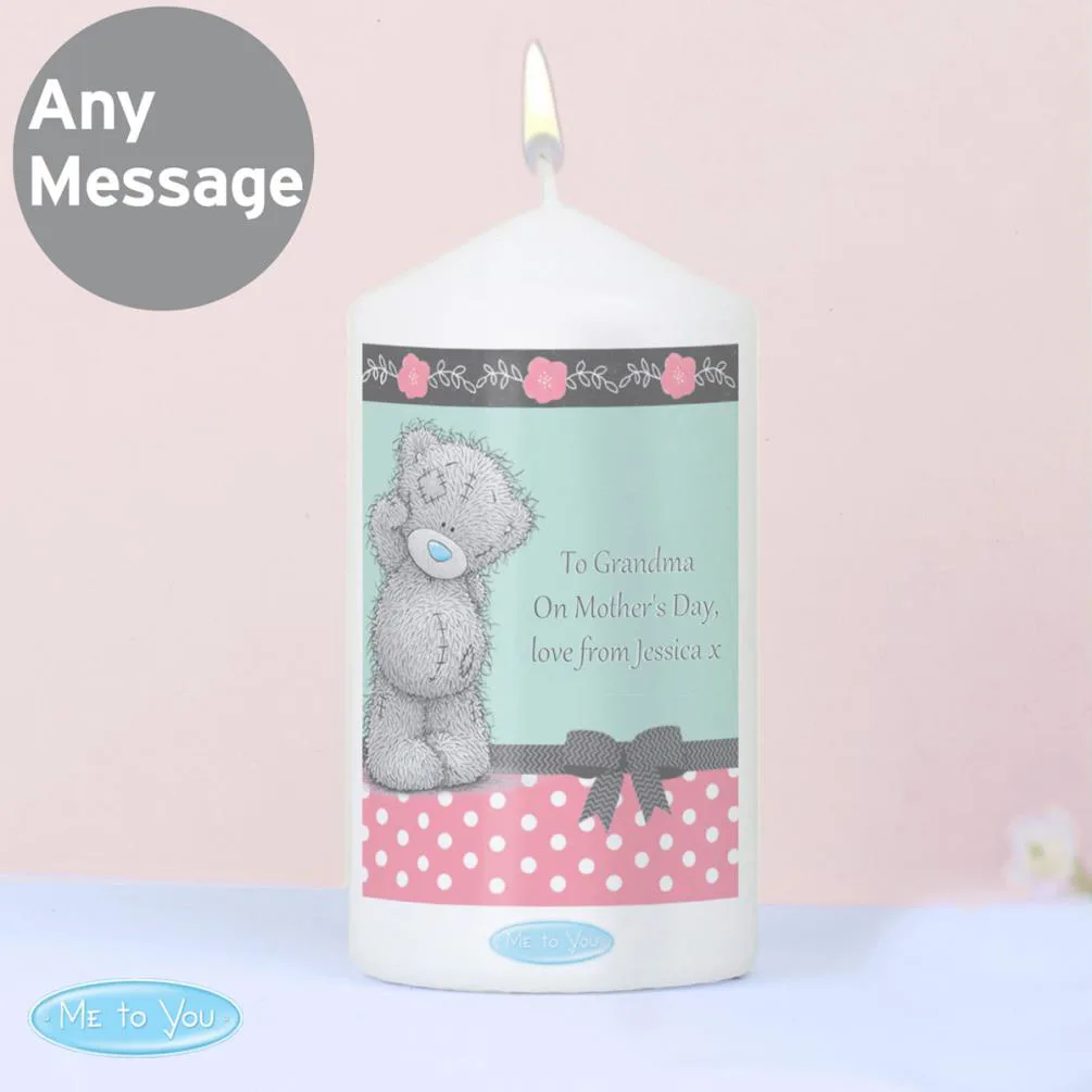 Personalised Me to You Bear Pastel Belle Candle Extra Image 3