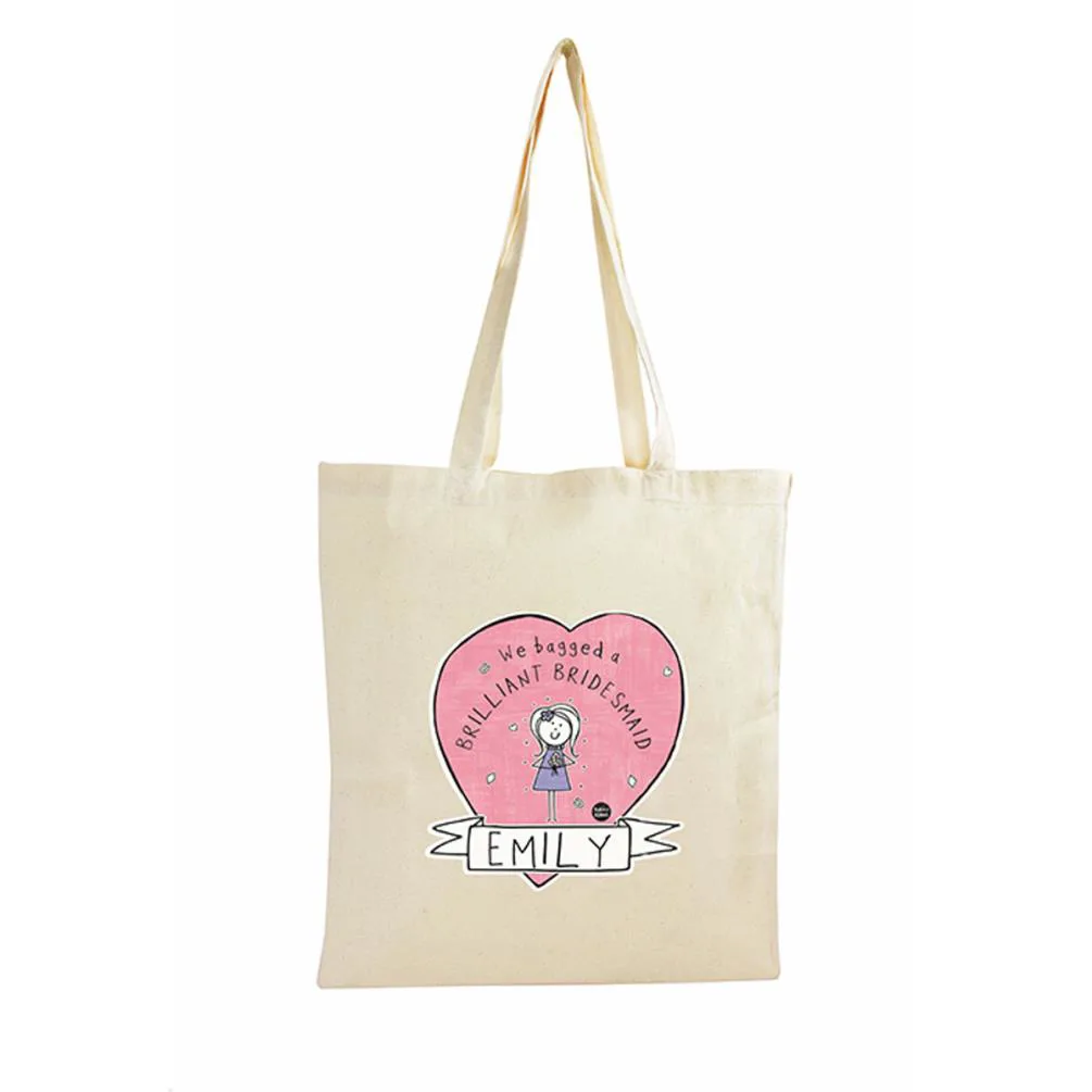 Personalised Purple Ronnie Canvas Tote Bag Extra Image 1