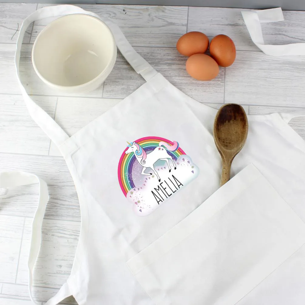Personalised Unicorn Childrens Apron Extra Image 2