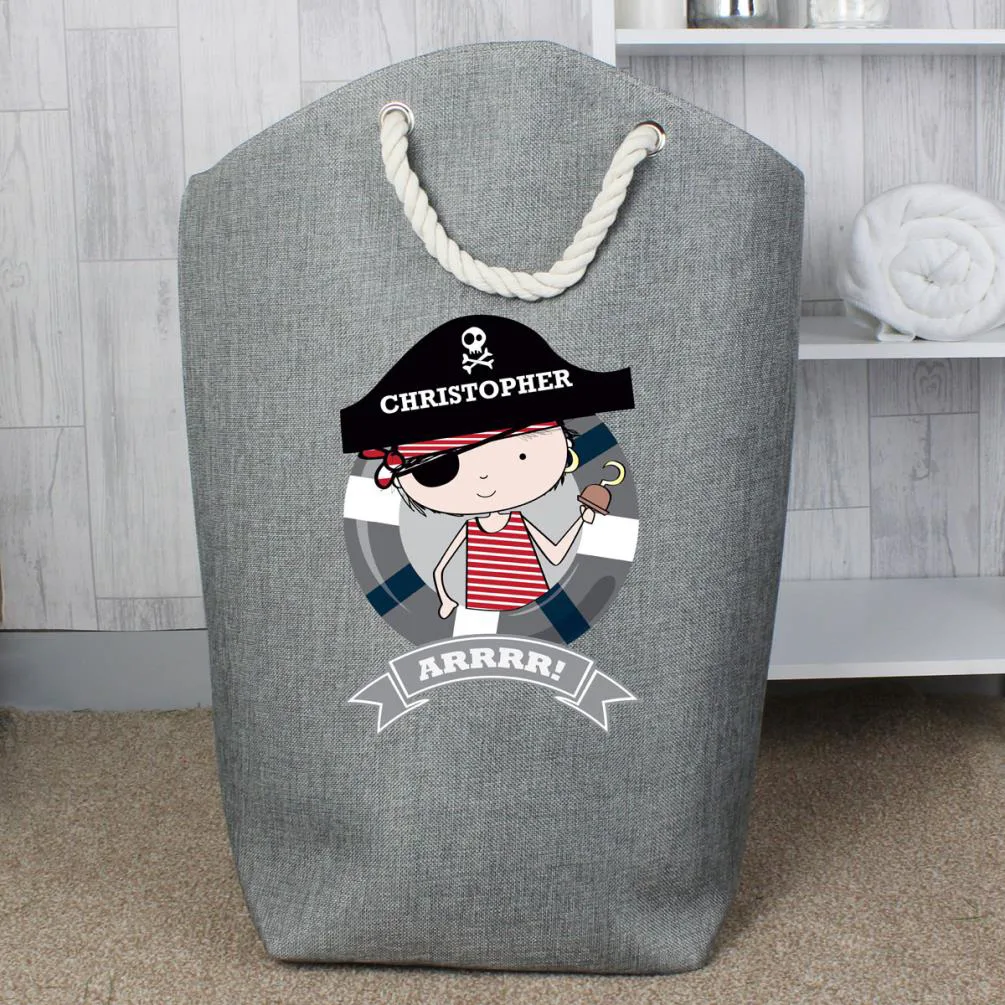 Personalised Pirate Storage / Laundry Bag Extra Image 1