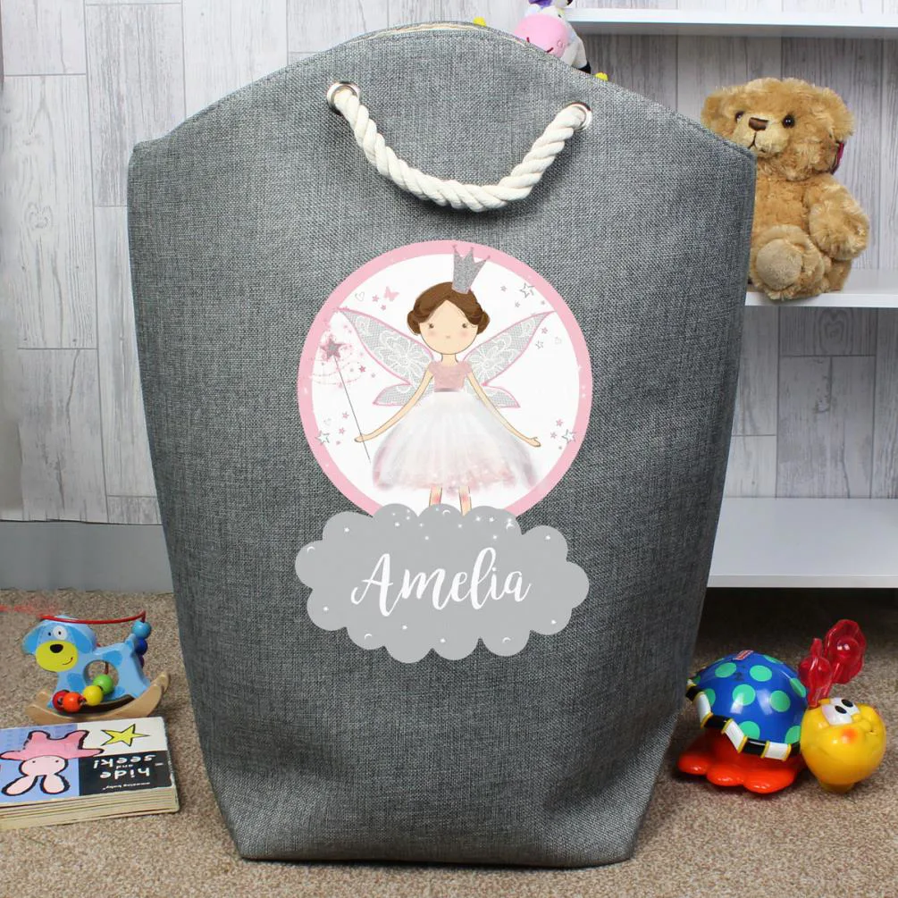Personalised Fairy Princess Storage / Laundry Bag Extra Image 1
