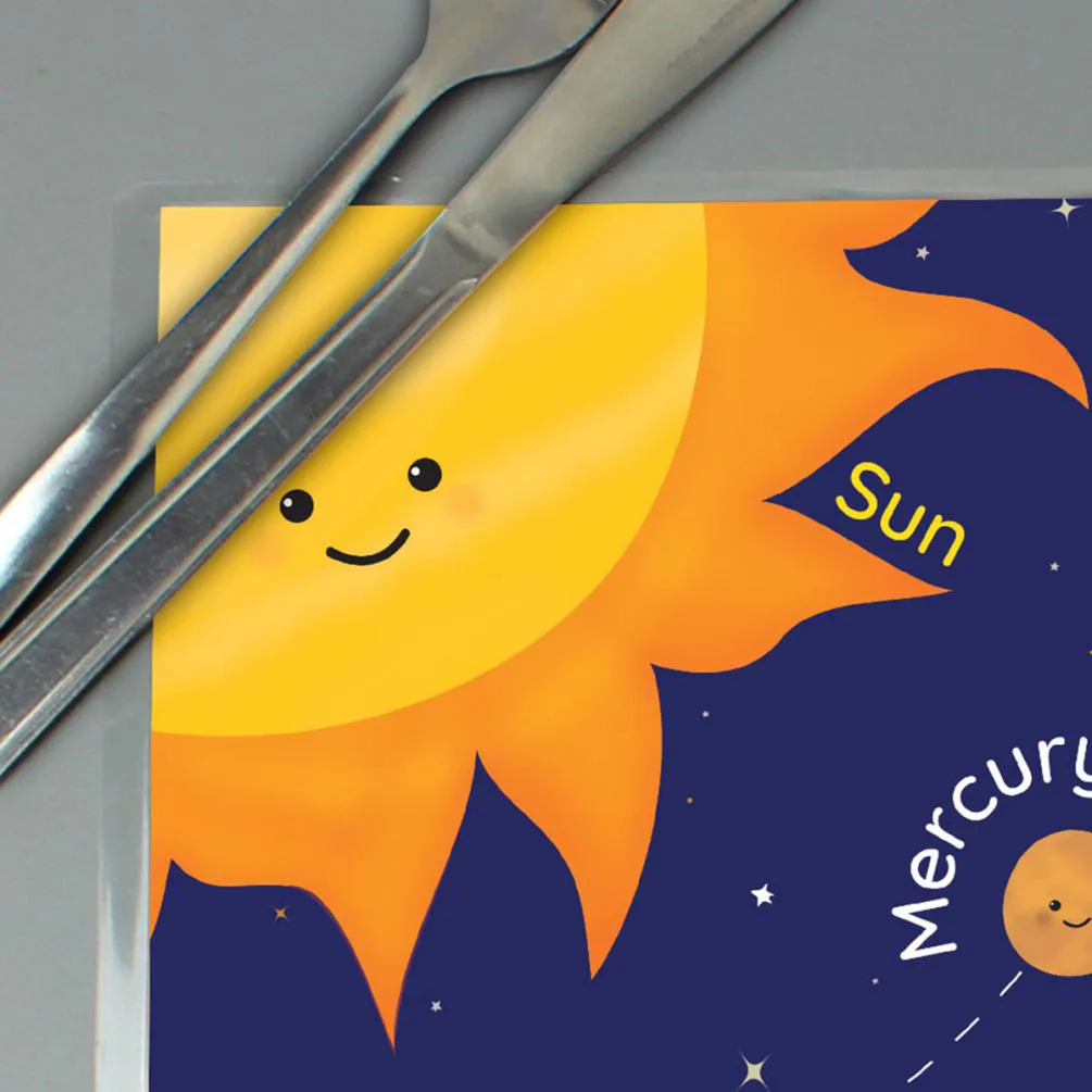 Personalised Solar Space System Placemat Extra Image 3