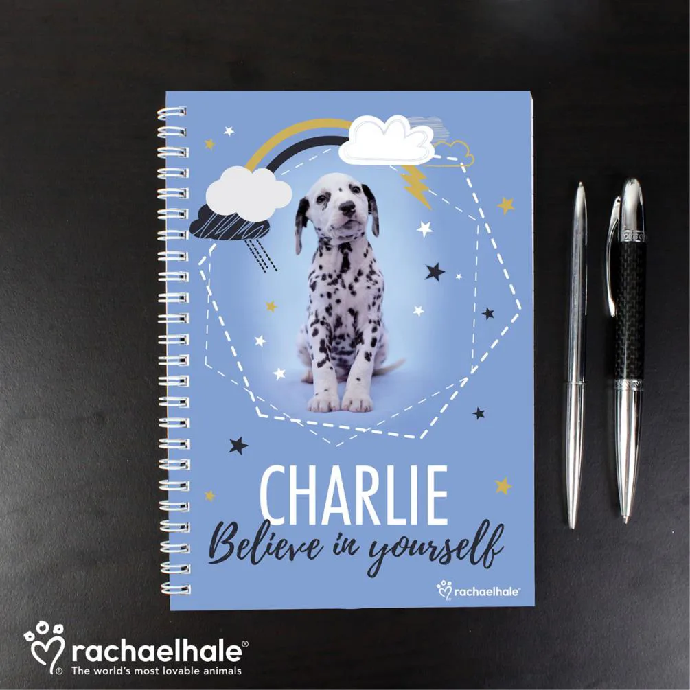 Personalised Rachael Hale Dalmatian A5 Notebook Extra Image 1