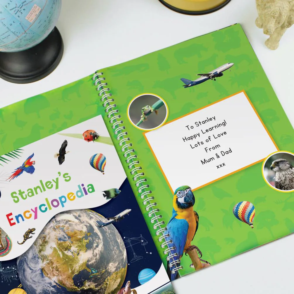 Personalised Children''s Encyclopaedia Extra Image 1