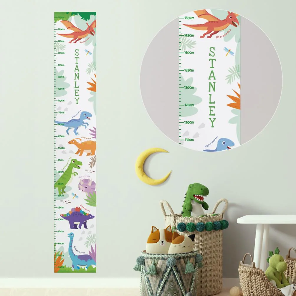Personalised Dinosaur Height Chart Extra Image 2