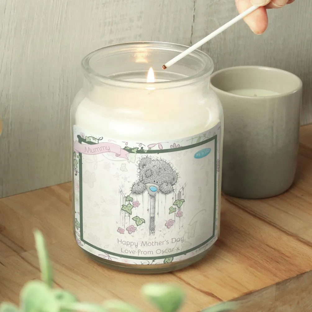 Personalised Me to You Secret Garden Large Jar Candle Extra Image 2