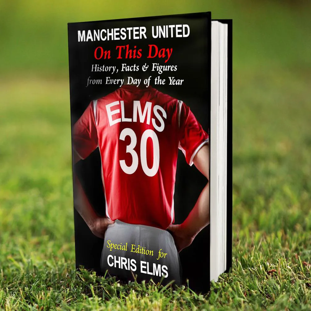 Personalised Manchester United On This Day Book Extra Image 2