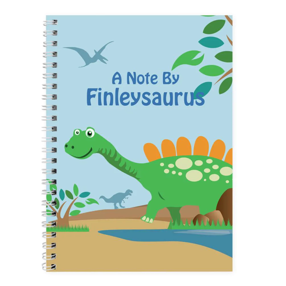 Personalised Dinosaur A5 Notebook Extra Image 1