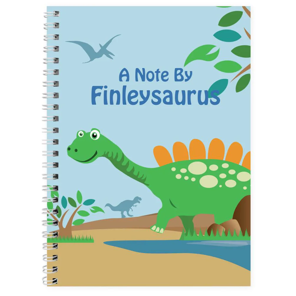 Personalised Dinosaur A5 Notebook Extra Image 2