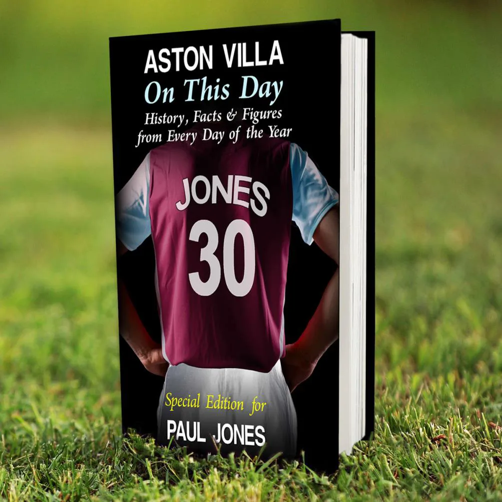 Personalised Aston Villa on this Day Book Extra Image 3