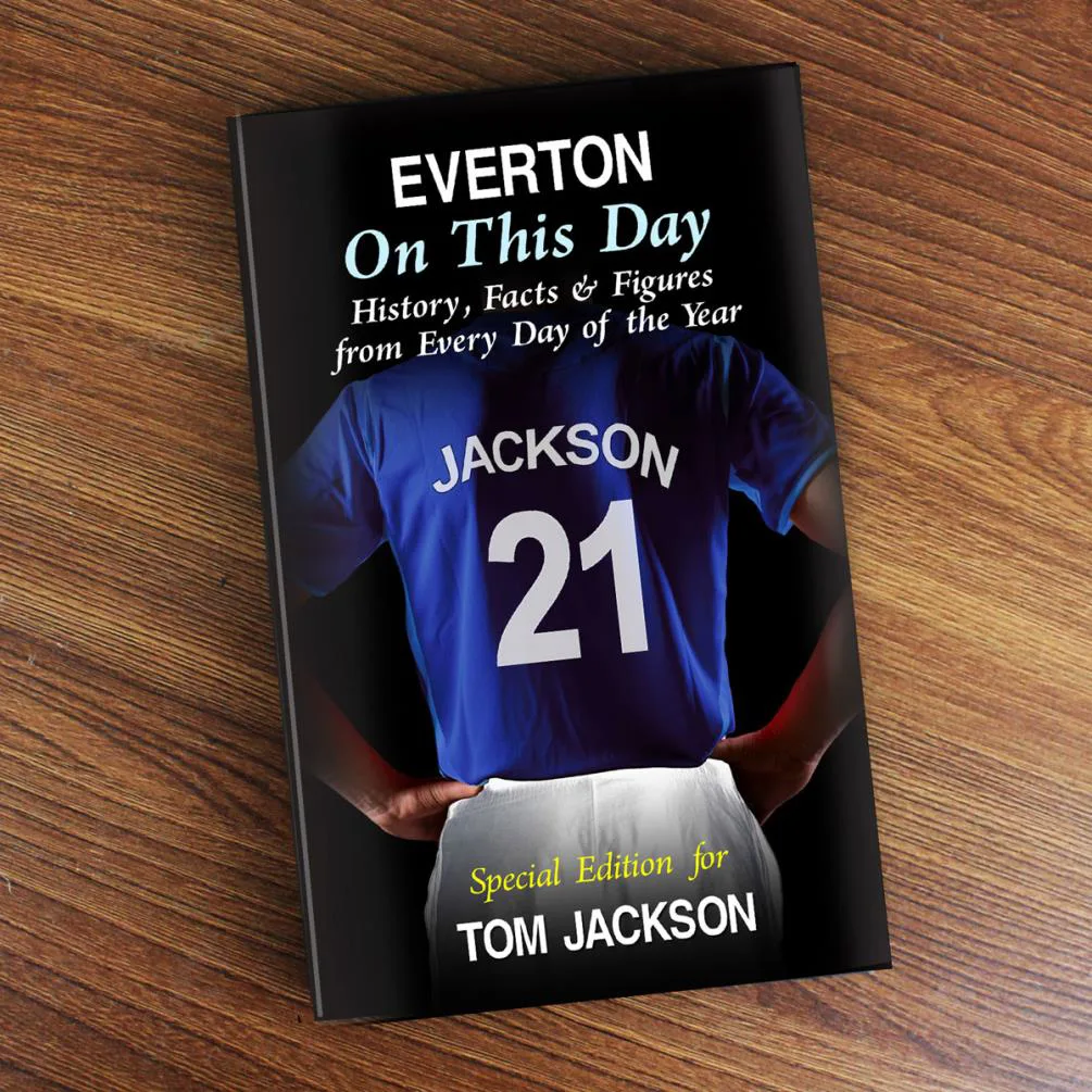 Personalised Everton on this Day Book Extra Image 1