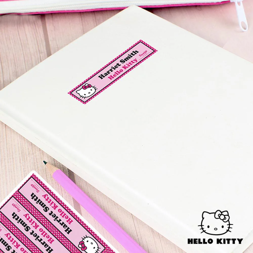 Personalised Hello Kitty Bow Stickers Extra Image 2
