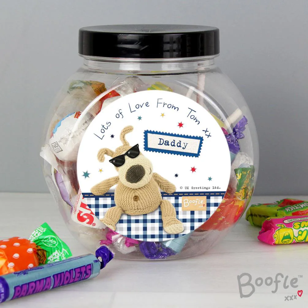 Personalised Boofle Stars Sweet Jar Extra Image 2