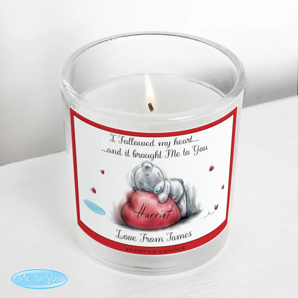 Personalised Me to You Bear Heart Scented Jar Candle Extra Image 3