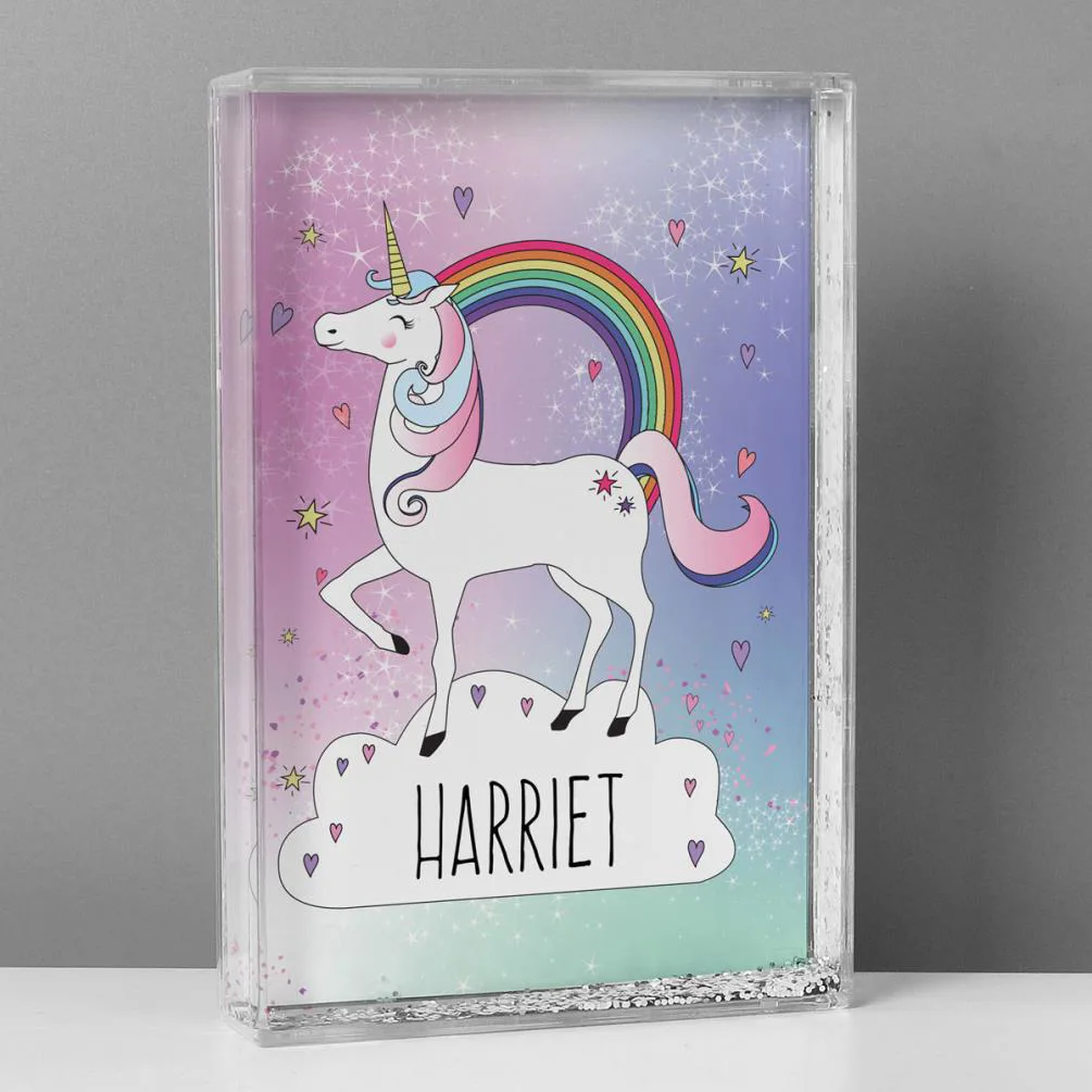 Personalised Unicorn Glitter Shaker Extra Image 1