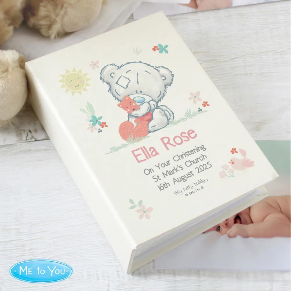 Personalised Tiny Tatty Teddy Woodland Animal 6 x 4