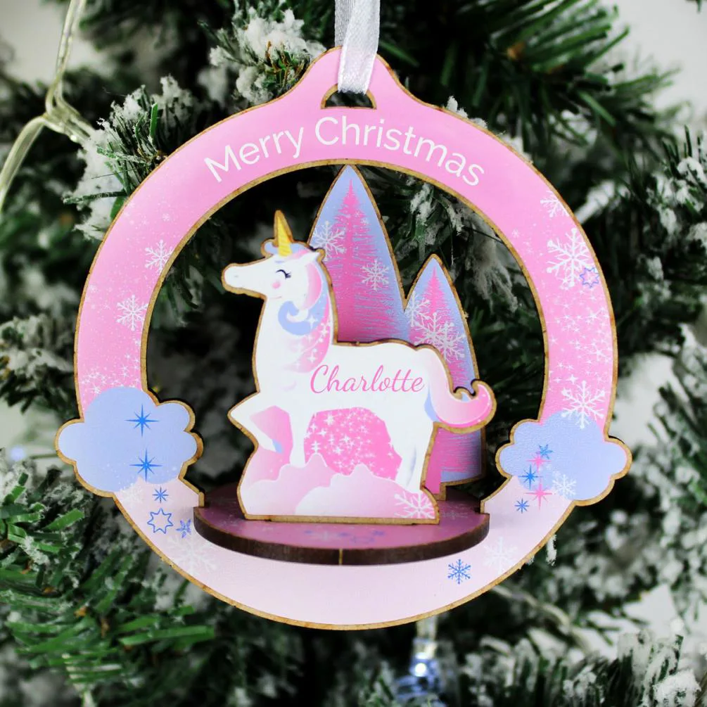 Personalised Make Your Own Unicorn 3D Decoration Kit Extra Image 1
