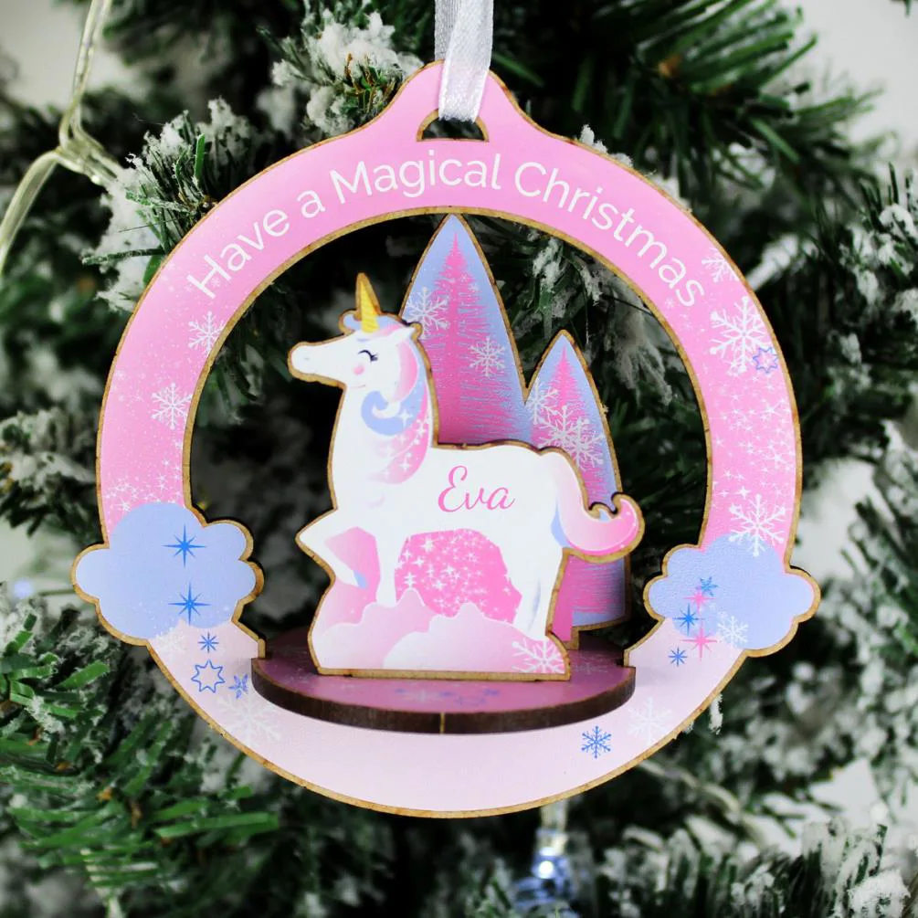 Personalised Make Your Own Unicorn 3D Decoration Kit Extra Image 3