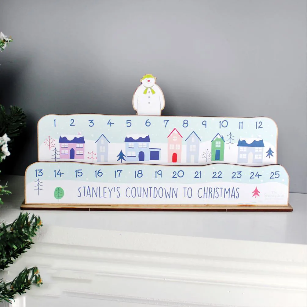 Personalised The Snowman Make Your Own Christmas Advent Countdown Kit Extra Image 1