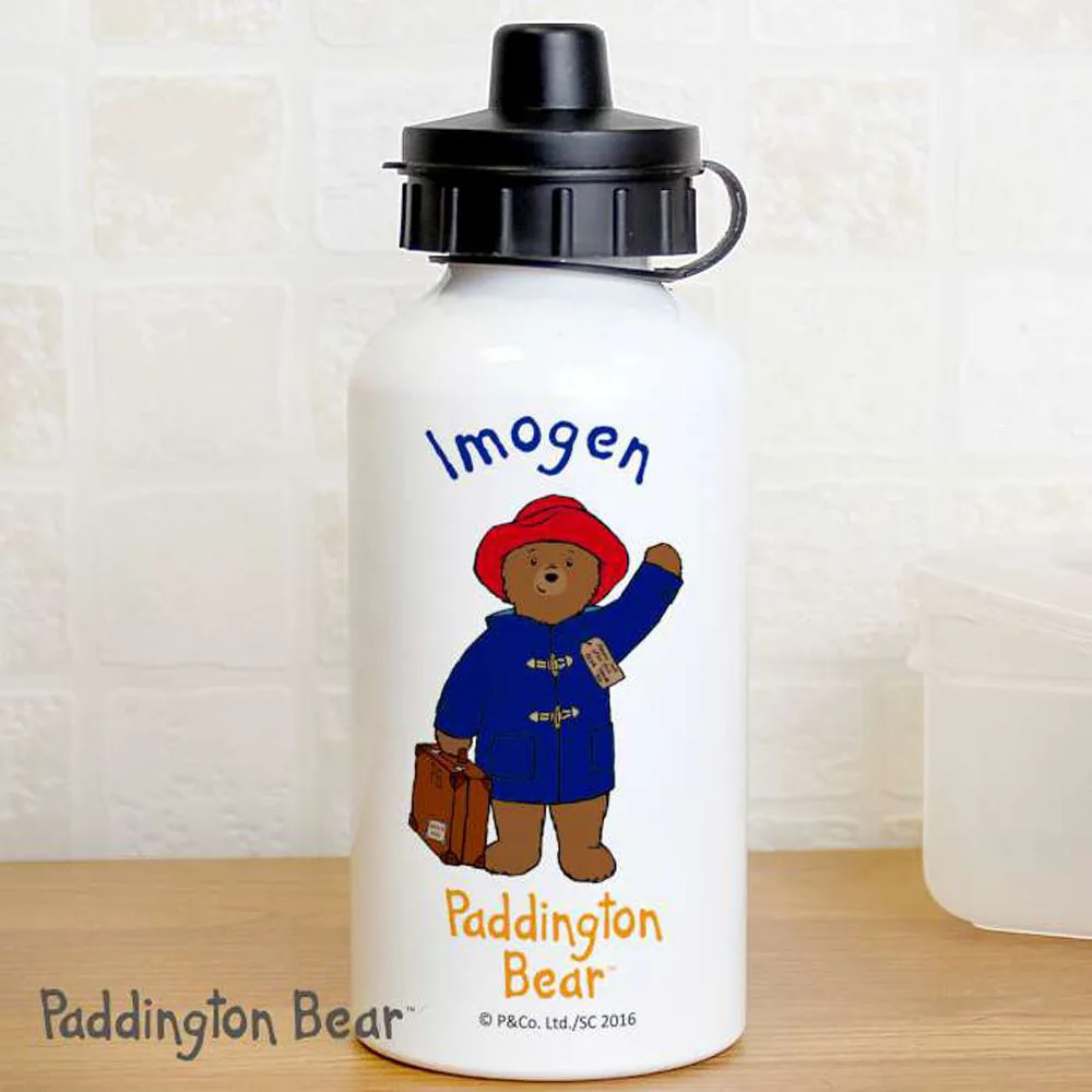 Personalised Paddington Bear 400ml Drinks Bottle Extra Image 1